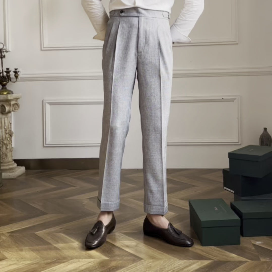 Renzo Romani - Straight Leg Suit Pants
